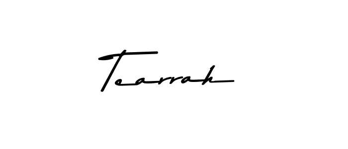 Also You can easily find your signature by using the search form. We will create Tearrah name handwritten signature images for you free of cost using Asem Kandis PERSONAL USE sign style. Tearrah signature style 9 images and pictures png