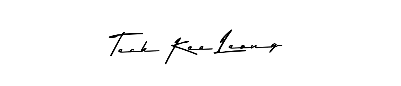 How to make Teck Kee Leong signature? Asem Kandis PERSONAL USE is a professional autograph style. Create handwritten signature for Teck Kee Leong name. Teck Kee Leong signature style 9 images and pictures png