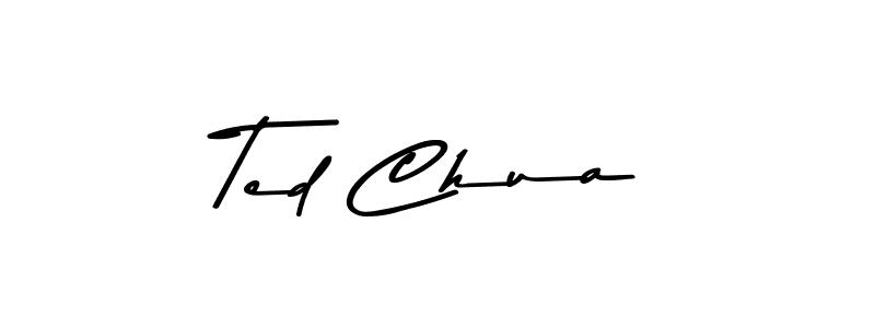 Asem Kandis PERSONAL USE is a professional signature style that is perfect for those who want to add a touch of class to their signature. It is also a great choice for those who want to make their signature more unique. Get Ted Chua name to fancy signature for free. Ted Chua signature style 9 images and pictures png