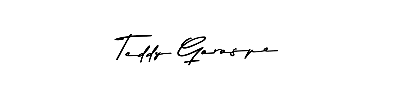 Similarly Asem Kandis PERSONAL USE is the best handwritten signature design. Signature creator online .You can use it as an online autograph creator for name Teddy Gorospe. Teddy Gorospe signature style 9 images and pictures png