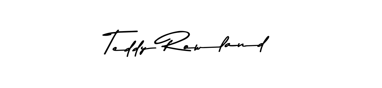 Once you've used our free online signature maker to create your best signature Asem Kandis PERSONAL USE style, it's time to enjoy all of the benefits that Teddy Rowland name signing documents. Teddy Rowland signature style 9 images and pictures png