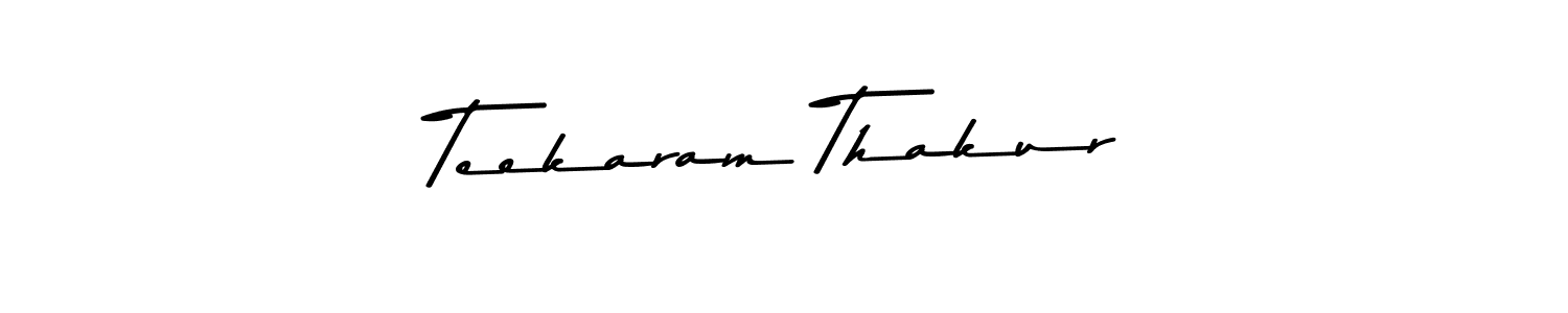 How to Draw Teekaram Thakur signature style? Asem Kandis PERSONAL USE is a latest design signature styles for name Teekaram Thakur. Teekaram Thakur signature style 9 images and pictures png
