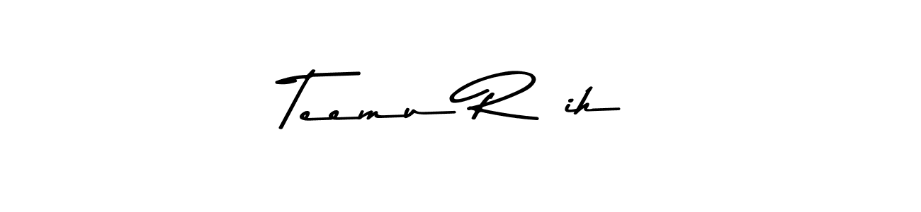 Similarly Asem Kandis PERSONAL USE is the best handwritten signature design. Signature creator online .You can use it as an online autograph creator for name Teemu Räihä. Teemu Räihä signature style 9 images and pictures png