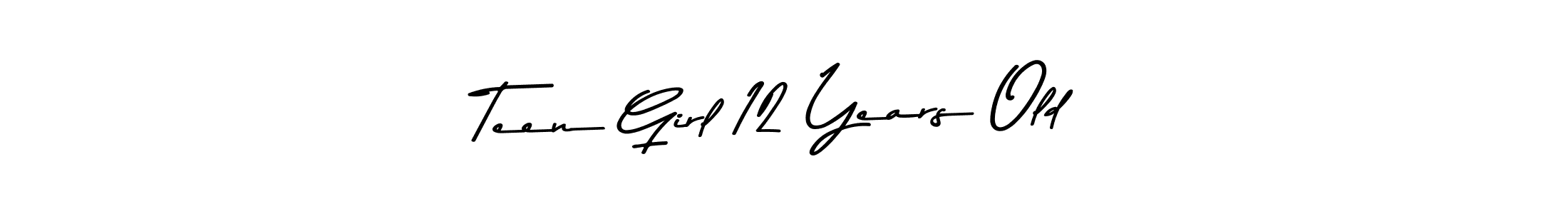 Make a beautiful signature design for name Teen Girl 12 Years Old. Use this online signature maker to create a handwritten signature for free. Teen Girl 12 Years Old signature style 9 images and pictures png