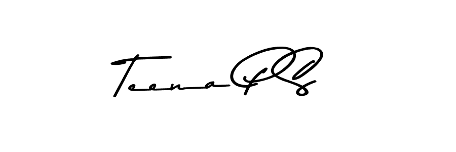 Also we have Teena P S name is the best signature style. Create professional handwritten signature collection using Asem Kandis PERSONAL USE autograph style. Teena P S signature style 9 images and pictures png