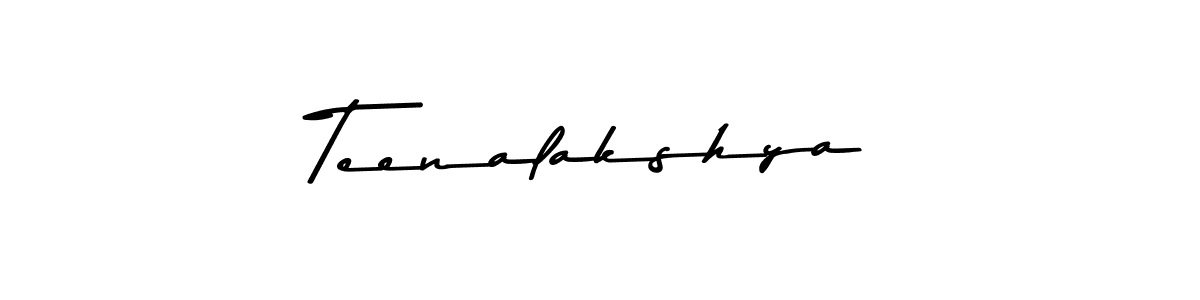 Design your own signature with our free online signature maker. With this signature software, you can create a handwritten (Asem Kandis PERSONAL USE) signature for name Teenalakshya. Teenalakshya signature style 9 images and pictures png