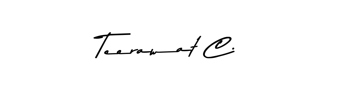 It looks lik you need a new signature style for name Teerawat C.. Design unique handwritten (Asem Kandis PERSONAL USE) signature with our free signature maker in just a few clicks. Teerawat C. signature style 9 images and pictures png