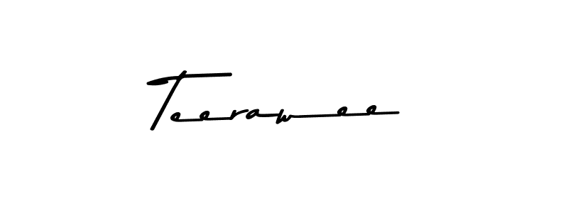 It looks lik you need a new signature style for name Teerawee. Design unique handwritten (Asem Kandis PERSONAL USE) signature with our free signature maker in just a few clicks. Teerawee signature style 9 images and pictures png