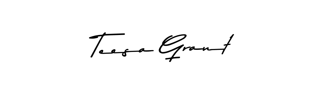 Also we have Teesa Grant name is the best signature style. Create professional handwritten signature collection using Asem Kandis PERSONAL USE autograph style. Teesa Grant signature style 9 images and pictures png