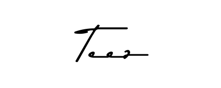 Explore multiple handwriting variations for Teez including this stunning Asem Kandis PERSONAL USE design. Free to use across all platforms. Teez signature style 9 images and pictures png