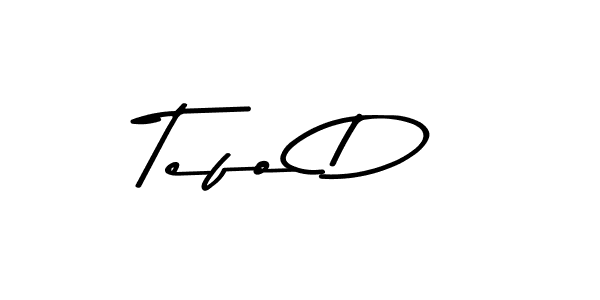 How to Draw Tefo D signature style? Asem Kandis PERSONAL USE is a latest design signature styles for name Tefo D. Tefo D signature style 9 images and pictures png