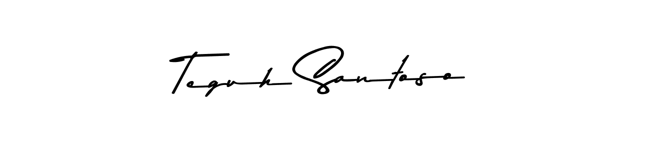 Once you've used our free online signature maker to create your best signature Asem Kandis PERSONAL USE style, it's time to enjoy all of the benefits that Teguh Santoso name signing documents. Teguh Santoso signature style 9 images and pictures png