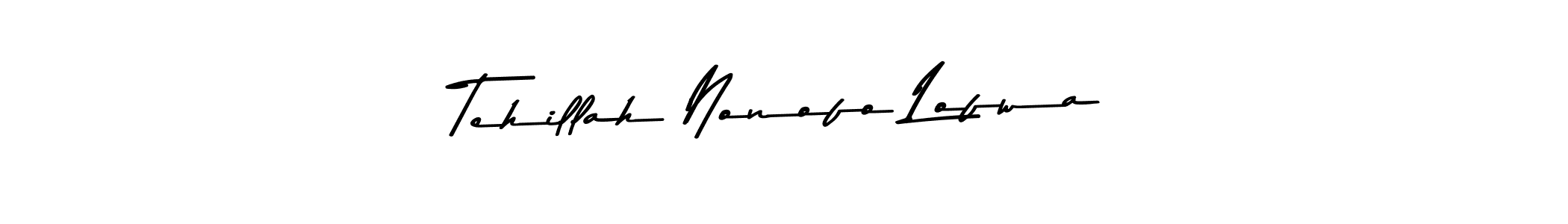Tehillah Nonofo Lofwa stylish signature style. Best Handwritten Sign (Asem Kandis PERSONAL USE) for my name. Handwritten Signature Collection Ideas for my name Tehillah Nonofo Lofwa. Tehillah Nonofo Lofwa signature style 9 images and pictures png