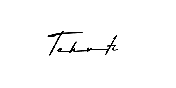 How to make Tehuti signature? Asem Kandis PERSONAL USE is a professional autograph style. Create handwritten signature for Tehuti name. Tehuti signature style 9 images and pictures png