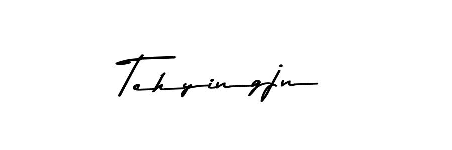 This is the best signature style for the Tehyingjn name. Also you like these signature font (Asem Kandis PERSONAL USE). Mix name signature. Tehyingjn signature style 9 images and pictures png