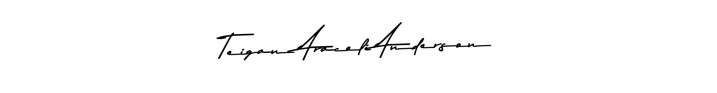 Here are the top 10 professional signature styles for the name Teigan Araceli Anderson. These are the best autograph styles you can use for your name. Teigan Araceli Anderson signature style 9 images and pictures png