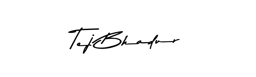 You should practise on your own different ways (Asem Kandis PERSONAL USE) to write your name (Tej Bhadur) in signature. don't let someone else do it for you. Tej Bhadur signature style 9 images and pictures png
