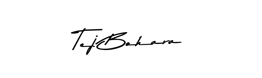 Similarly Asem Kandis PERSONAL USE is the best handwritten signature design. Signature creator online .You can use it as an online autograph creator for name Tej Bohara. Tej Bohara signature style 9 images and pictures png