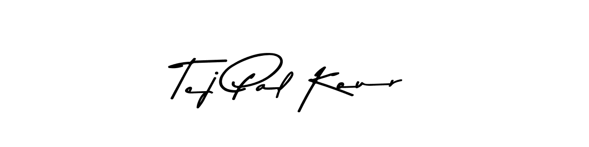 Similarly Asem Kandis PERSONAL USE is the best handwritten signature design. Signature creator online .You can use it as an online autograph creator for name Tej Pal Kour. Tej Pal Kour signature style 9 images and pictures png