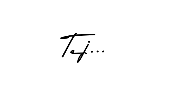if you are searching for the best signature style for your name Tej.... so please give up your signature search. here we have designed multiple signature styles  using Asem Kandis PERSONAL USE. Tej... signature style 9 images and pictures png