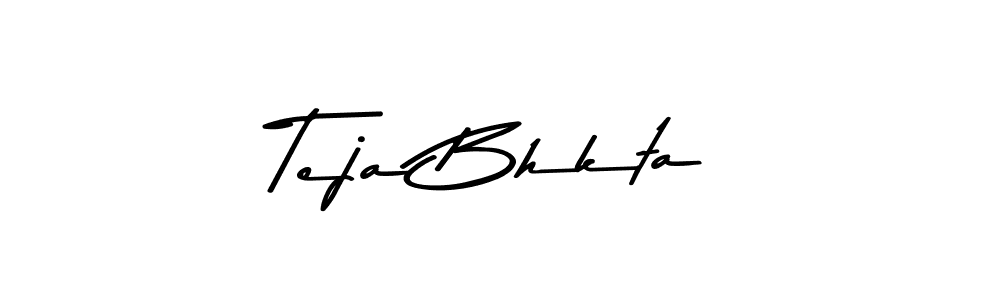 Also we have Teja Bhkta name is the best signature style. Create professional handwritten signature collection using Asem Kandis PERSONAL USE autograph style. Teja Bhkta signature style 9 images and pictures png