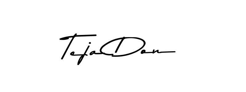 How to Draw Teja Don signature style? Asem Kandis PERSONAL USE is a latest design signature styles for name Teja Don. Teja Don signature style 9 images and pictures png