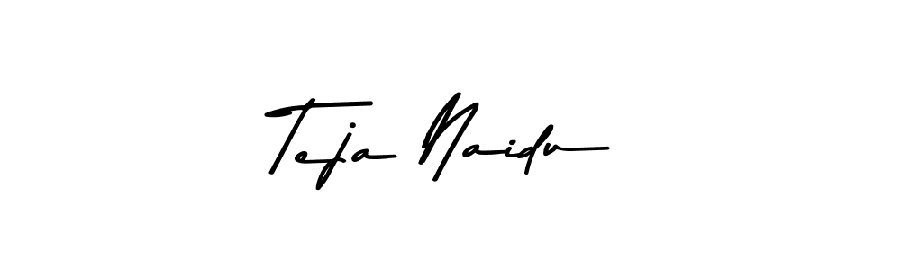 You should practise on your own different ways (Asem Kandis PERSONAL USE) to write your name (Teja Naidu) in signature. don't let someone else do it for you. Teja Naidu signature style 9 images and pictures png