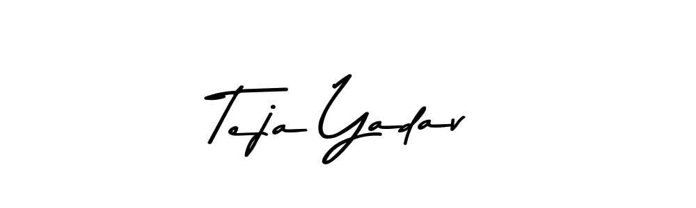 How to make Teja Yadav signature? Asem Kandis PERSONAL USE is a professional autograph style. Create handwritten signature for Teja Yadav name. Teja Yadav signature style 9 images and pictures png