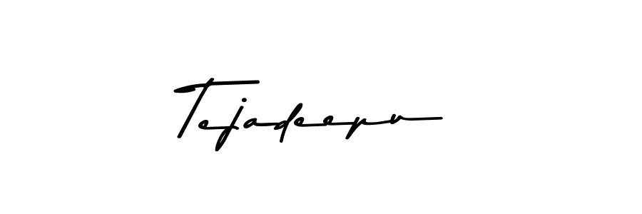Tejadeepu stylish signature style. Best Handwritten Sign (Asem Kandis PERSONAL USE) for my name. Handwritten Signature Collection Ideas for my name Tejadeepu. Tejadeepu signature style 9 images and pictures png