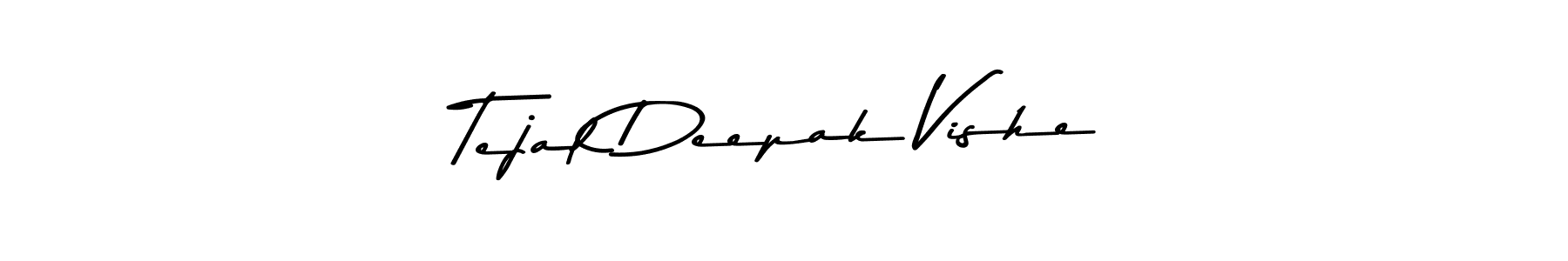 Design your own signature with our free online signature maker. With this signature software, you can create a handwritten (Asem Kandis PERSONAL USE) signature for name Tejal Deepak Vishe. Tejal Deepak Vishe signature style 9 images and pictures png