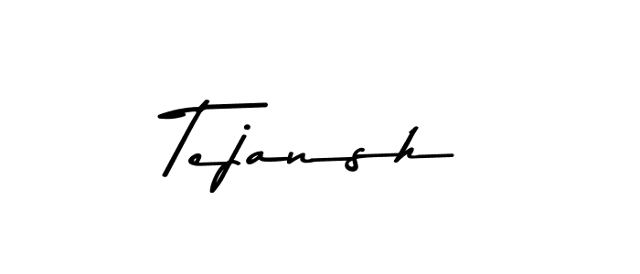 Asem Kandis PERSONAL USE is a professional signature style that is perfect for those who want to add a touch of class to their signature. It is also a great choice for those who want to make their signature more unique. Get Tejansh name to fancy signature for free. Tejansh signature style 9 images and pictures png