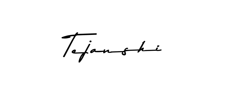 Use a signature maker to create a handwritten signature online. With this signature software, you can design (Asem Kandis PERSONAL USE) your own signature for name Tejanshi. Tejanshi signature style 9 images and pictures png