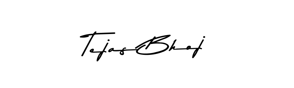 Tejas Bhoj stylish signature style. Best Handwritten Sign (Asem Kandis PERSONAL USE) for my name. Handwritten Signature Collection Ideas for my name Tejas Bhoj. Tejas Bhoj signature style 9 images and pictures png