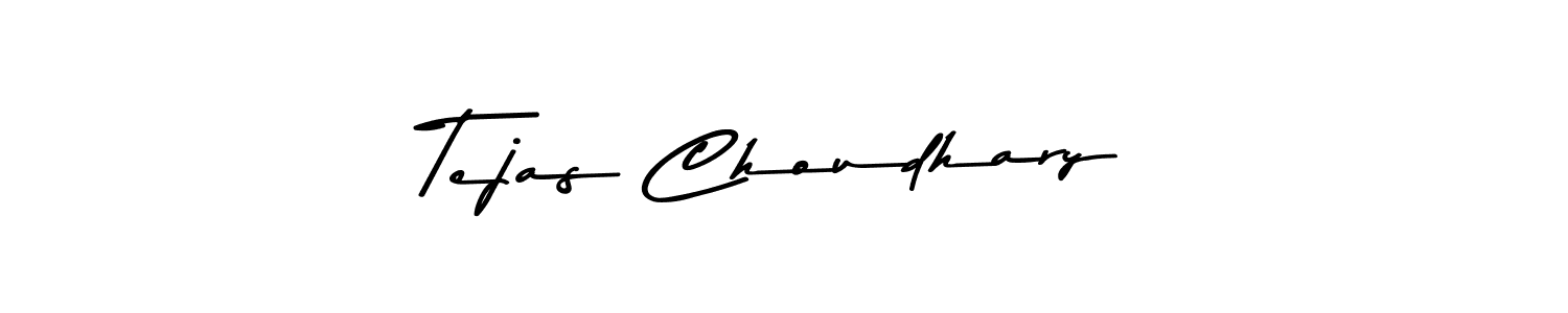 Use a signature maker to create a handwritten signature online. With this signature software, you can design (Asem Kandis PERSONAL USE) your own signature for name Tejas Choudhary. Tejas Choudhary signature style 9 images and pictures png