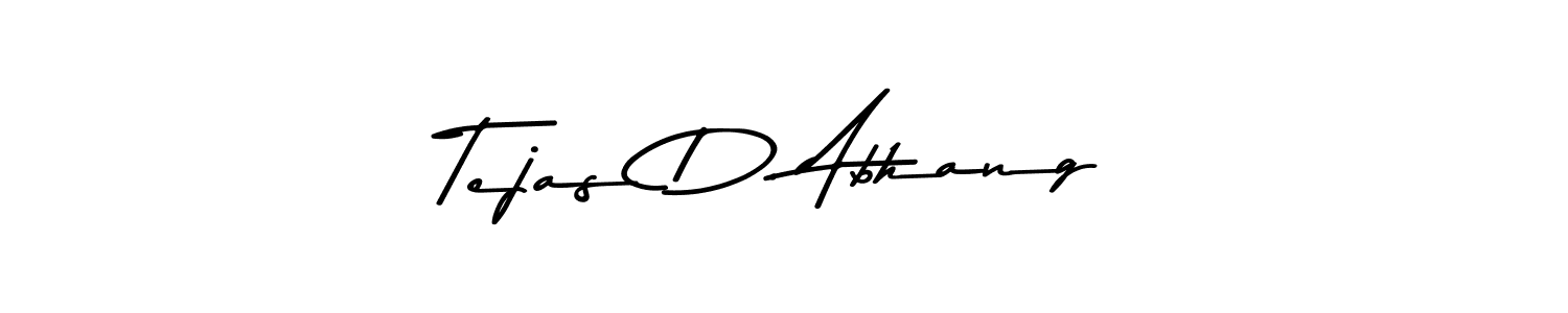 Make a beautiful signature design for name Tejas D. Abhang. Use this online signature maker to create a handwritten signature for free. Tejas D. Abhang signature style 9 images and pictures png