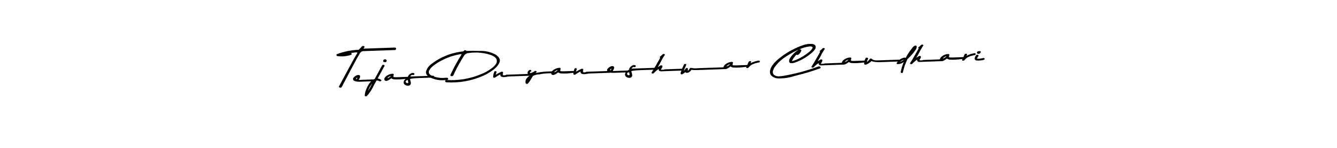 This is the best signature style for the Tejas Dnyaneshwar Chaudhari name. Also you like these signature font (Asem Kandis PERSONAL USE). Mix name signature. Tejas Dnyaneshwar Chaudhari signature style 9 images and pictures png