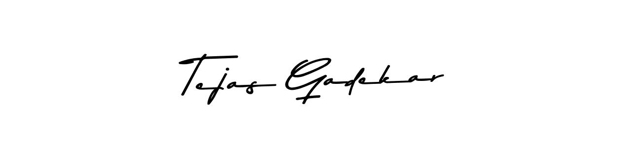 Make a beautiful signature design for name Tejas Gadekar. Use this online signature maker to create a handwritten signature for free. Tejas Gadekar signature style 9 images and pictures png