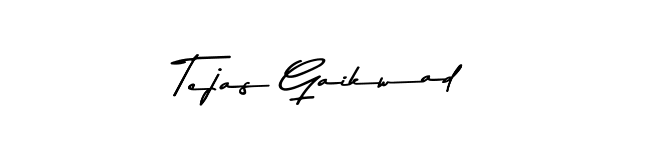 Design your own signature with our free online signature maker. With this signature software, you can create a handwritten (Asem Kandis PERSONAL USE) signature for name Tejas Gaikwad. Tejas Gaikwad signature style 9 images and pictures png