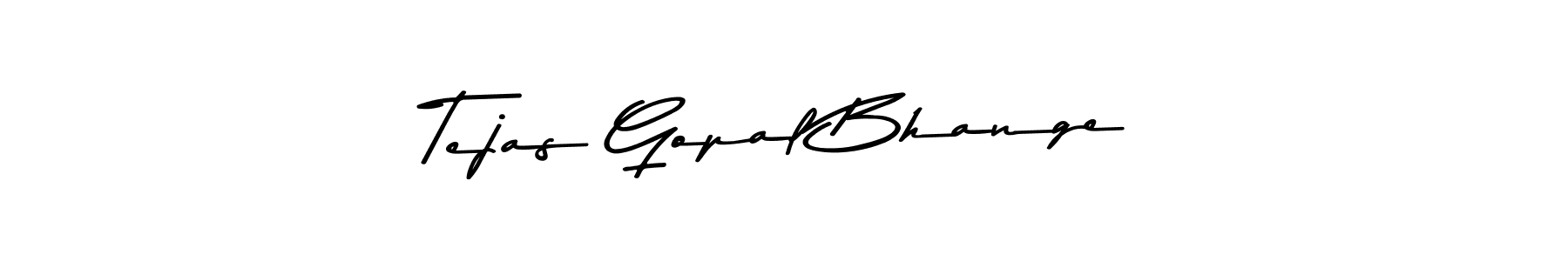 Asem Kandis PERSONAL USE is a professional signature style that is perfect for those who want to add a touch of class to their signature. It is also a great choice for those who want to make their signature more unique. Get Tejas Gopal Bhange name to fancy signature for free. Tejas Gopal Bhange signature style 9 images and pictures png