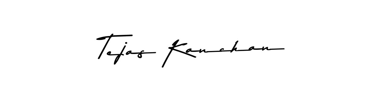 How to make Tejas Kanchan signature? Asem Kandis PERSONAL USE is a professional autograph style. Create handwritten signature for Tejas Kanchan name. Tejas Kanchan signature style 9 images and pictures png