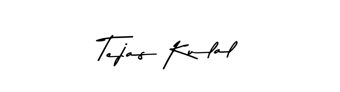 Design your own signature with our free online signature maker. With this signature software, you can create a handwritten (Asem Kandis PERSONAL USE) signature for name Tejas Kulal. Tejas Kulal signature style 9 images and pictures png