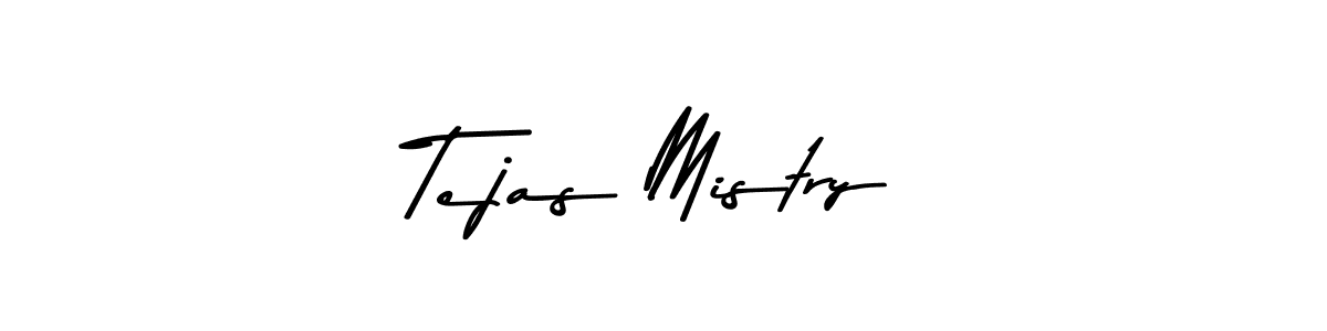 Also You can easily find your signature by using the search form. We will create Tejas Mistry name handwritten signature images for you free of cost using Asem Kandis PERSONAL USE sign style. Tejas Mistry signature style 9 images and pictures png