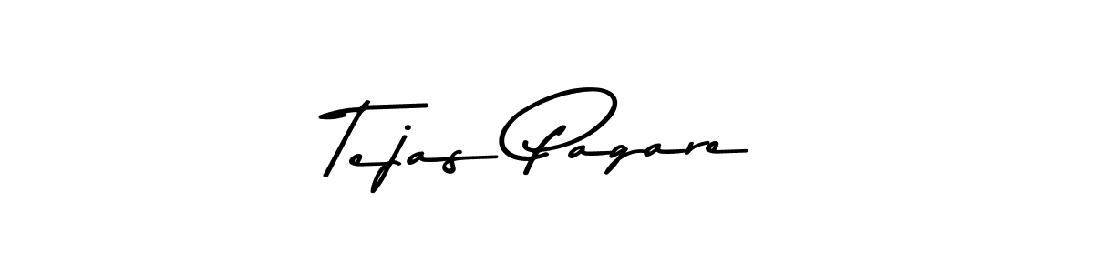 Tejas Pagare stylish signature style. Best Handwritten Sign (Asem Kandis PERSONAL USE) for my name. Handwritten Signature Collection Ideas for my name Tejas Pagare. Tejas Pagare signature style 9 images and pictures png
