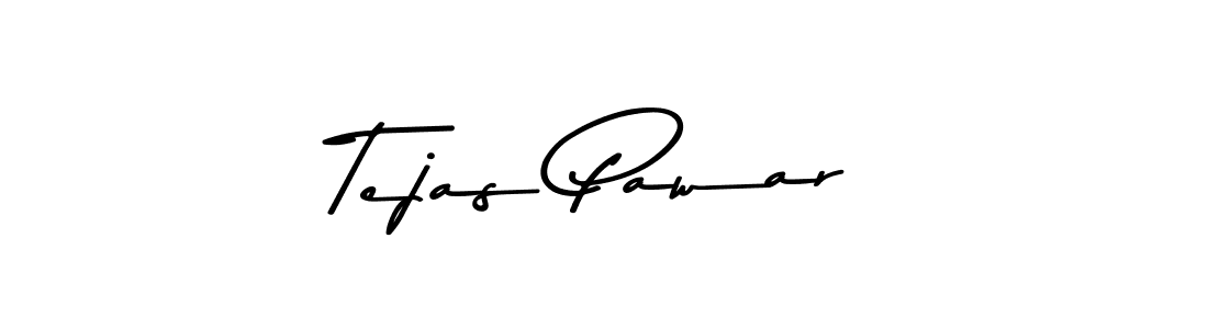 Design your own signature with our free online signature maker. With this signature software, you can create a handwritten (Asem Kandis PERSONAL USE) signature for name Tejas Pawar. Tejas Pawar signature style 9 images and pictures png