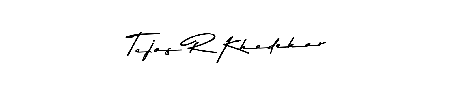 Design your own signature with our free online signature maker. With this signature software, you can create a handwritten (Asem Kandis PERSONAL USE) signature for name Tejas R Khedekar. Tejas R Khedekar signature style 9 images and pictures png