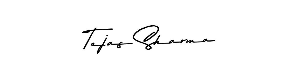 This is the best signature style for the Tejas Sharma name. Also you like these signature font (Asem Kandis PERSONAL USE). Mix name signature. Tejas Sharma signature style 9 images and pictures png