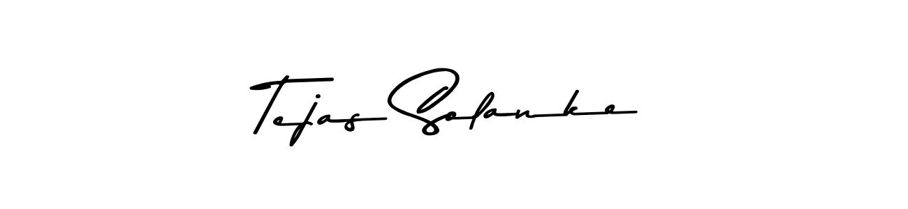 Use a signature maker to create a handwritten signature online. With this signature software, you can design (Asem Kandis PERSONAL USE) your own signature for name Tejas Solanke. Tejas Solanke signature style 9 images and pictures png
