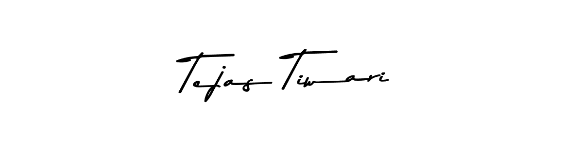 Design your own signature with our free online signature maker. With this signature software, you can create a handwritten (Asem Kandis PERSONAL USE) signature for name Tejas Tiwari. Tejas Tiwari signature style 9 images and pictures png