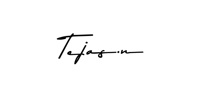 The best way (Asem Kandis PERSONAL USE) to make a short signature is to pick only two or three words in your name. The name Tejas.n include a total of six letters. For converting this name. Tejas.n signature style 9 images and pictures png