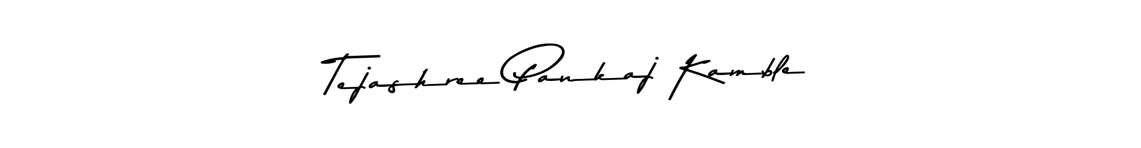 Design your own signature with our free online signature maker. With this signature software, you can create a handwritten (Asem Kandis PERSONAL USE) signature for name Tejashree Pankaj Kamble. Tejashree Pankaj Kamble signature style 9 images and pictures png